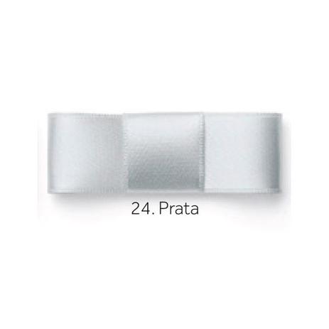 Fita de Cetim Simples N 3 15mmx10m Najar Prata Menor preço em Fita de Cetim Simples N 3 15mmx10m Najar Prata
