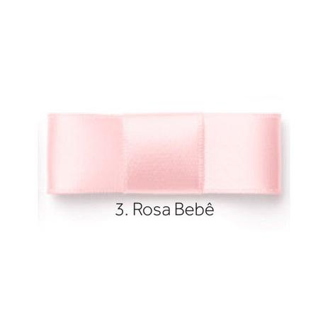 Fita de Cetim Simples N 3 15mmx10m Najar Rosa Bebê Menor preço em Fita de Cetim Simples N 3 15mmx10m Najar Rosa Bebê