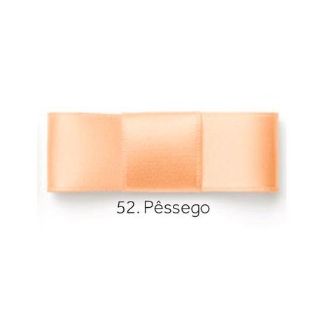 Fita de Cetim Simples N 9 38mmx10m Najar - Pêssego Menor preço em Fita de Cetim Simples N 9 38mmx10m Najar - Pêssego