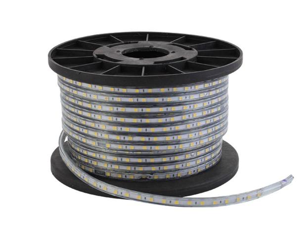 Fita de Led 110v 5050mm 14.4w/metro Ip65 16Lúmens por led 6000k metro linear - Gaya é ruim? Fita de Led 110v 5050mm 14.4w/metro Ip65 16Lúmens por led 6000k metro linear - Gaya é boa?