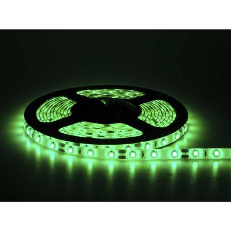 Fita de Led 5mts Verde 60 Leds IP65 12V 4,8W/M I9 Led Menor preço em Fita de Led 5mts Verde 60 Leds IP65 12V 4,8W/M I9 Led