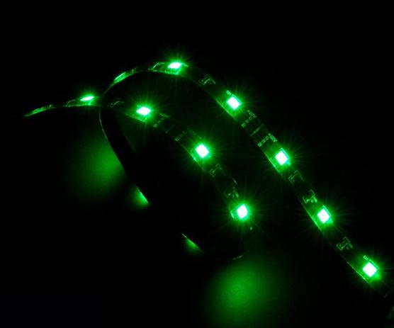 Fita de LED Akasa Vegas - Verde - 60cm - AK-LD02-05GN Menor preço em Fita de LED Akasa Vegas - Verde - 60cm - AK-LD02-05GN