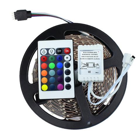 Fita De Led Rgb 5 Metros Natal Ornamentaçao Controle Wireless (JA80513) - Ab midia é ruim? Fita De Led Rgb 5 Metros Natal Ornamentaçao Controle Wireless (JA80513) - Ab midia é boa?