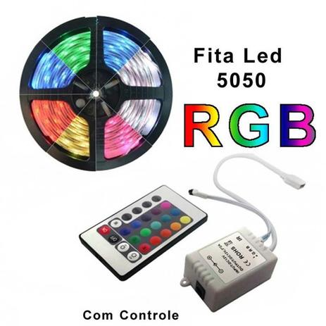 Fita De Led Rgb 5050 Rolo 5m Ip65 12v Controle Remoto 10MM 5 metros - Ukimix é boa?