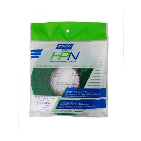 Fita dupla face HPN 12mm x 20 metros Norton Menor preço em Fita dupla face HPN 12mm x 20 metros Norton
