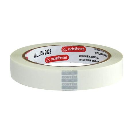 Fita Dupla Face Transparente Adelbras 18mmx30 Metros Menor preço em Fita Dupla Face Transparente Adelbras 18mmx30 Metros