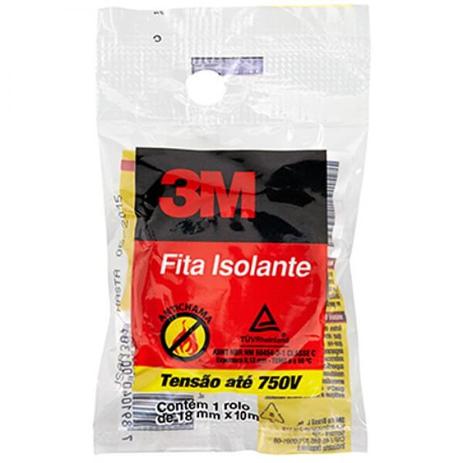 Menor preço em Fita Isolante 18mm x 10m (Emb. contém 12un.) - 3M