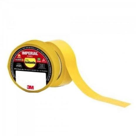 Fita Isolante 18mm x 10m IMPERIAL Amarela 3M Menor preço em Fita Isolante 18mm x 10m IMPERIAL Amarela 3M