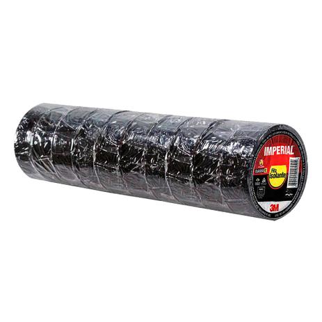 Fita Isolante 18mmx05m 3M Imperial Kit c/10 Menor preço em Fita Isolante 18mmx05m 3M Imperial Kit c/10