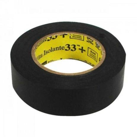 Fita Isolante 19mm X 10m X 0.76mm 33+ Scotch - 3m Menor preço em Fita Isolante 19mm X 10m X 0.76mm 33+ Scotch - 3m