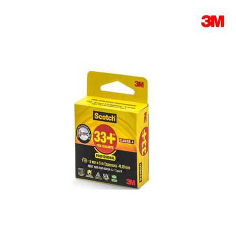 Fita Isolante 19mmx05m Profissional Scotch 33+ Hb004162127 3m Menor preço em Fita Isolante 19mmx05m Profissional Scotch 33+ Hb004162127 3m