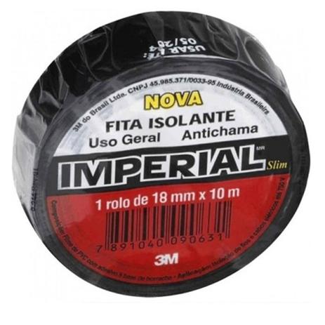 Fita Isolante Imperial Slim 18MM x 10M - IMPERIAL SLIM - 3M Menor preço em Fita Isolante Imperial Slim 18MM x 10M - IMPERIAL SLIM - 3M