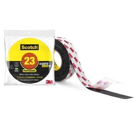 Fita isolante para alta tensão 19mm x 2mt profissional - 3m Menor preço em Fita isolante para alta tensão 19mm x 2mt profissional - 3m