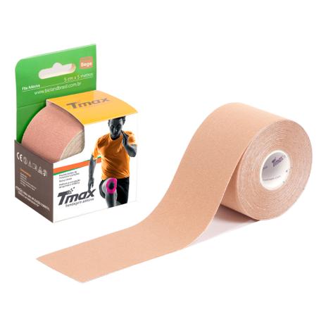 Fita Kinésio Bandagem Adesiva Tmax - Bege - Bioland Menor preço em Fita Kinésio Bandagem Adesiva Tmax - Bege - Bioland