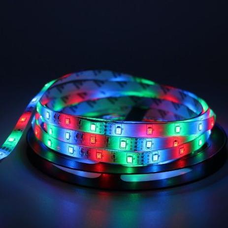 Fita LED 12v RGB 14.4W 5050 72w 300 Leds IP65 5 Metros + Controle - Ddy é boa?