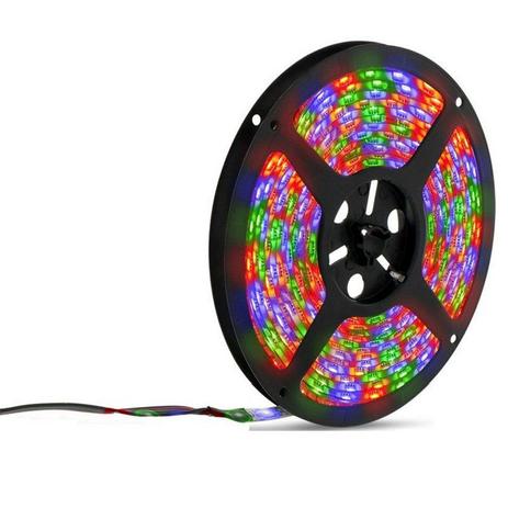 Fita LED 5050 RGB 5 Metros IP65 - À prova dágua - 72W - Iluminim led é boa?