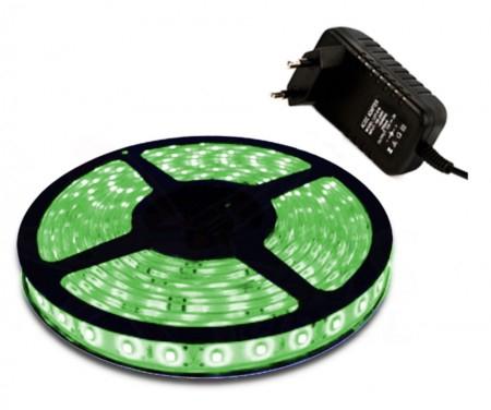 Fita led 5050 verde 300leds + fonte - Powerxl Menor preço em Fita led 5050 verde 300leds + fonte - Powerxl