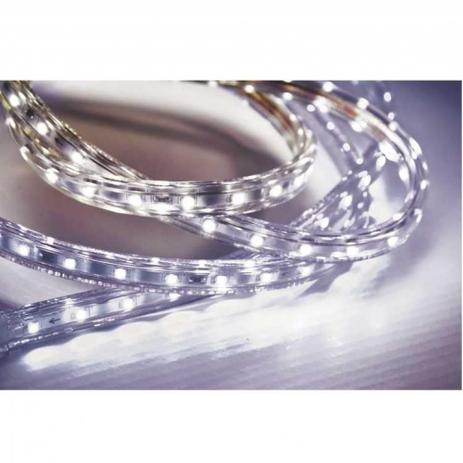 Fita Led 5w 60 Leds Ip67 10 Metros Branco 127v Taschibra Menor preço em Fita Led 5w 60 Leds Ip67 10 Metros Branco 127v Taschibra