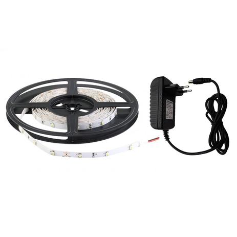 Fita Led Branco Frio 3528 12v Rolo 5 Metros Ip65 Com Fonte Kit 6 - Power xl é ruim? Fita Led Branco Frio 3528 12v Rolo 5 Metros Ip65 Com Fonte Kit 6 - Power xl é boa?