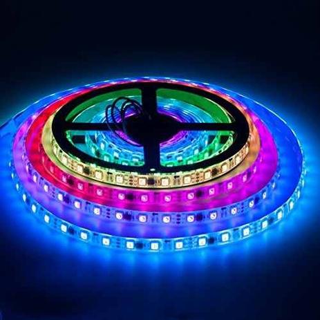 Fita Led Endereçavel 5 Metros Ws2811 12 Volts 300 Leds Ip67 - Cai Menor preço em Fita Led Endereçavel 5 Metros Ws2811 12 Volts 300 Leds Ip67 - Cai
