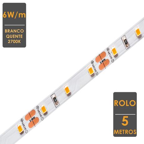 Fita LED Profissional 6W/M 2700K IP20 12V - Qualidade Garantida - Stella Menor preço em Fita LED Profissional 6W/M 2700K IP20 12V - Qualidade Garantida - Stella