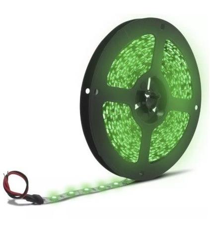 Fita Led Verde Dupla Face 5 metros 60 Leds por metro 12V Alltech Menor preço em Fita Led Verde Dupla Face 5 metros 60 Leds por metro 12V Alltech