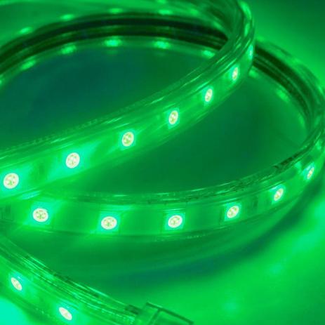 Fita LED Verde IP-65 14,4W 127V Eletrorastro Menor preço em Fita LED Verde IP-65 14,4W 127V Eletrorastro