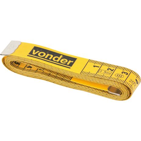 Fita métrica em fibra de vidro 1,5 m - Vonder Menor preço em Fita métrica em fibra de vidro 1,5 m - Vonder