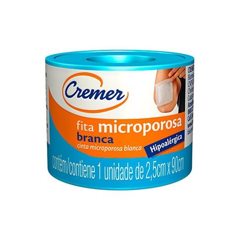 Fita Micropore Cremer 2,5cmx90cm Menor preço em Fita Micropore Cremer 2,5cmx90cm