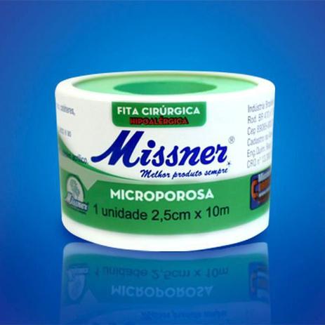 Fita Microporosa Hipoalérgica Cirúrgica 2,5x10m Micropore Missner Branca - kit com 36 unidades Menor preço em Fita Microporosa Hipoalérgica Cirúrgica 2,5x10m Micropore Missner Branca - kit com 36 unidades