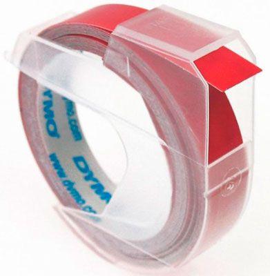 Fita para rotulador manual Dymo 9mm x 3,6m Vermelha Menor preço em Fita para rotulador manual Dymo 9mm x 3,6m Vermelha