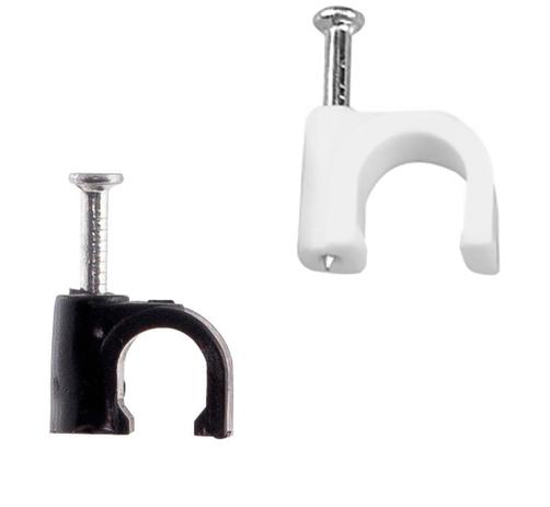 Fixa Cabo Coaxial RG6 Miguelão 8mm Branco e Preto Kit 200 Unidades - Storm é boa?