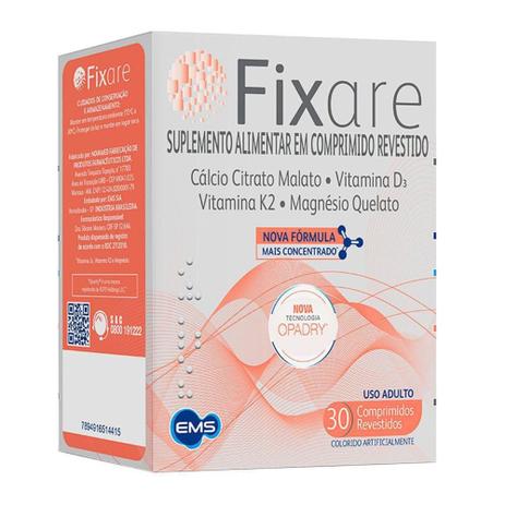 Fixare Suplemento Alimentar com 30 Comprimidos Revestidos Menor preço em Fixare Suplemento Alimentar com 30 Comprimidos Revestidos