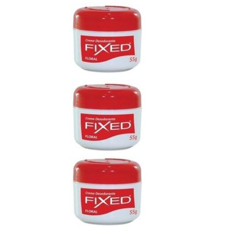 Fixed Floral Desodorante Creme 55g (Kit C/03) Menor preço em Fixed Floral Desodorante Creme 55g (Kit C/03)