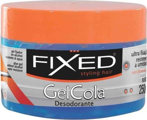 Fixed Gel Cola Azul 250g (Kit C/03) Menor preço em Fixed Gel Cola Azul 250g (Kit C/03)