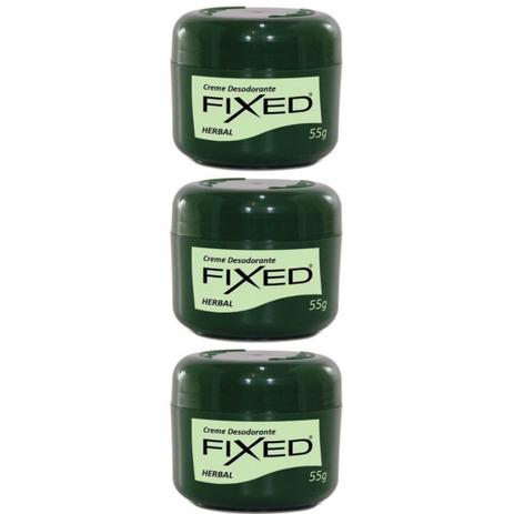 Fixed Herbal Desodorante Creme 55g (Kit C/03) é boa?