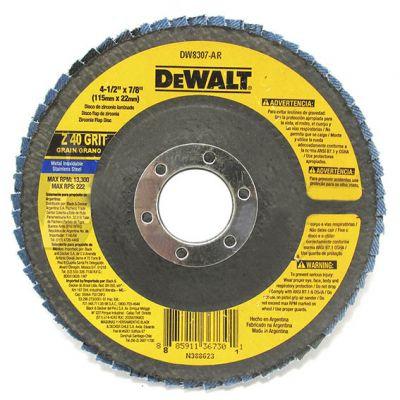 Flap Disc 120 4.1/2 Dewalt Menor preço em Flap Disc 120 4.1/2 Dewalt