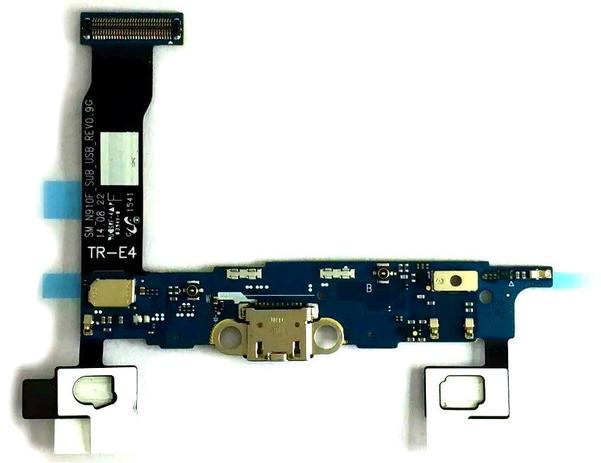 Flex Placa Conector Carga Usb Samsung Note 4 N910F Menor preço em Flex Placa Conector Carga Usb Samsung Note 4 N910F
