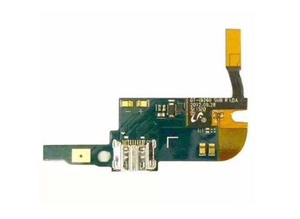 Flex Placa Conector de Carga Premier I9260 I9268 com Microfone - Samsung Menor preço em Flex Placa Conector de Carga Premier I9260 I9268 com Microfone - Samsung