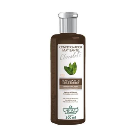Flores Vegetais Matizante Chocolate Condicionador 300ml Menor preço em Flores Vegetais Matizante Chocolate Condicionador 300ml