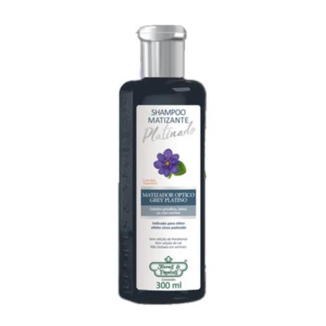 Flores Vegetais Matizante Platinado Shampoo 300ml Menor preço em Flores Vegetais Matizante Platinado Shampoo 300ml