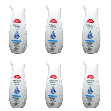 Flores Vegetais Neutro Sabonete Líquido Íntimo 250g (Kit C/06) Menor preço em Flores Vegetais Neutro Sabonete Líquido Íntimo 250g (Kit C/06)