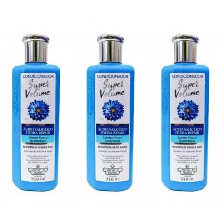 Flores  Vegetais Super Cachos Finos / Quebrados Condicionador 310ml (Kit C/03) é boa?