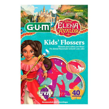 Flosser Gum Fio Dental Infantil Disney Elena 40 Unidade Menor preço em Flosser Gum Fio Dental Infantil Disney Elena 40 Unidade
