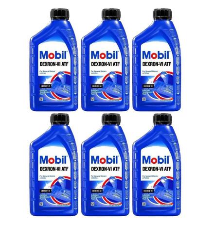 Fluido Oleo Cambio Automático Atf Dexron Vi 6 Mobil - 6 LITROS - DEXRONVIATF - KIT00033 Menor preço em Fluido Oleo Cambio Automático Atf Dexron Vi 6 Mobil - 6 LITROS - DEXRONVIATF - KIT00033