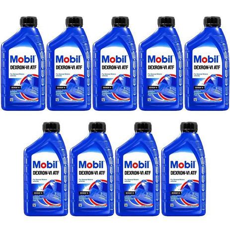 Fluido oleo cambio automatico atf dexron vi 6 mobil - 9 litros - kit00099 Menor preço em Fluido oleo cambio automatico atf dexron vi 6 mobil - 9 litros - kit00099