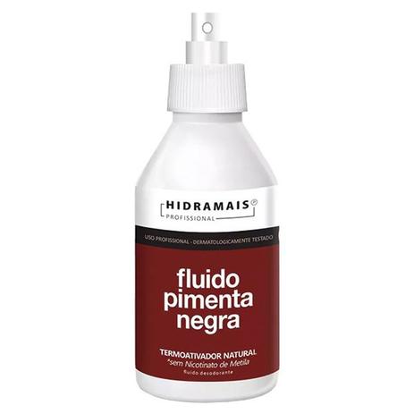 Fluido Pimenta Negra 250ml Hidramais Menor preço em Fluido Pimenta Negra 250ml Hidramais
