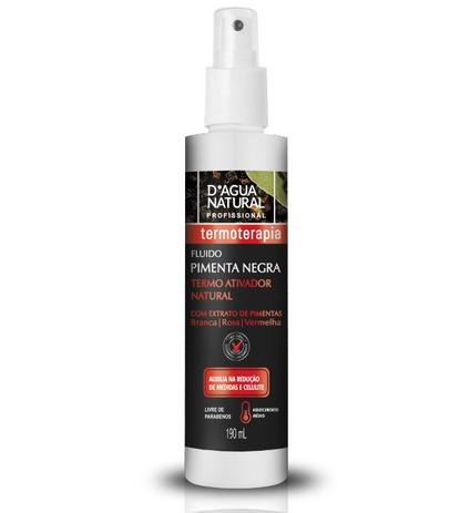 Fluido termo pimenta negra 190ml - d agua natural Menor preço em Fluido termo pimenta negra 190ml - d agua natural