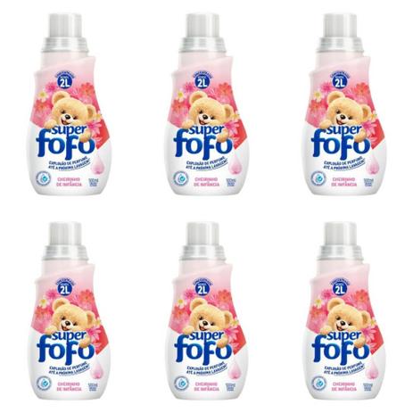 Fofo Amaciante De Roupas Concentrado 500ml (Kit C/06) é boa?