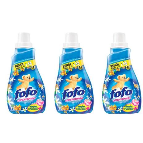 Fofo Tradicional Super Amaciante De Roupas Concentrado 1 L (Kit C/03) é boa?